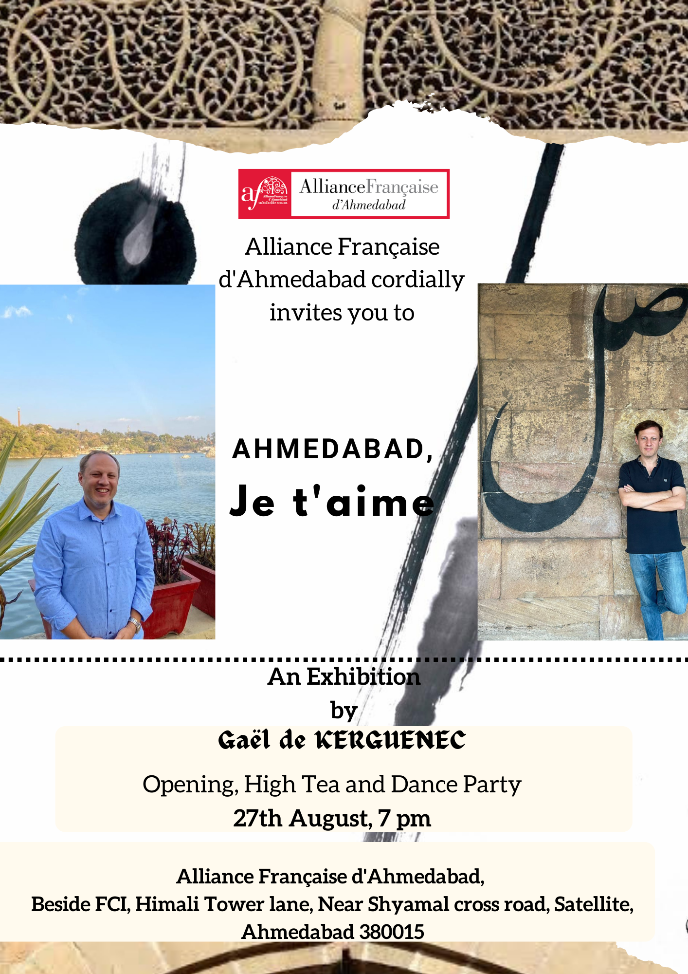 Ahmedabad, Je t'aime: An Art Exhibition by Gaël de KERGUENEC!